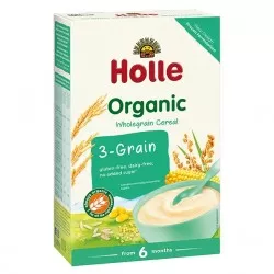 Holle Organic terci 3 cereale (6 luni+) 250g