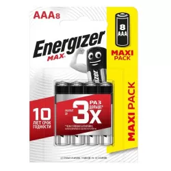 Energizer Max baterie Alcaline AAA N8