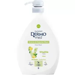 Dermomed Sapun-crema lichid Vitalita Lime cu dozator 1L  (CS4049)