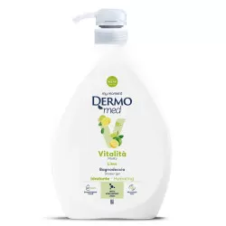 Dermomed Gel de dus Vitalita Lime cu dozator 1L  (BH4323)