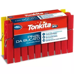 Tonkita Cleste pentru rufe din plastic 20 buc (TK45)