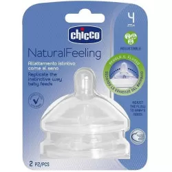 CHICCO tetina silicon NaturalFeeling flux ajustabil 4+luni 081035200