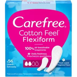 Carefree Cotton Feel FlexiForm Fresh absorbante parfumate N56 (R)