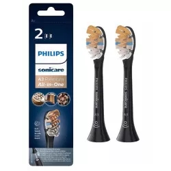 Philips Sonicare Premium All-in-One A3 Rezerve Periuta de dinti negre 2 buc (HX9092/11)