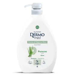 Dermomed Sapun-crema lichid Purezza Aloe cu dozator 1L  (CS4047)