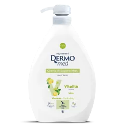 Dermomed Sapun-crema lichid Vitalita Lime cu dozator 600ml  (CS4058)